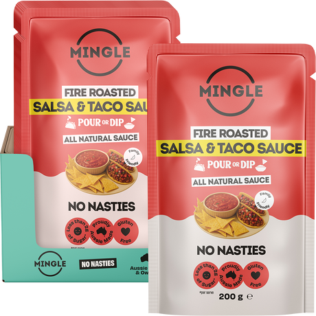 Mingle Salsa & Taco All Natural Sauce 200g combo