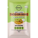 Mingle Taco or Guac All Natural Recipe Base 30g front