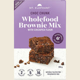 Mt. Elephant Wholefood Gluten Free Brownie Mix Choc Chunk 350g