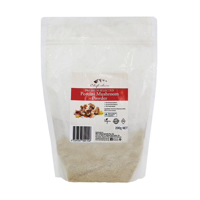 Chef's Choice Premium Selected Porcini Mushroom Powder 200g front