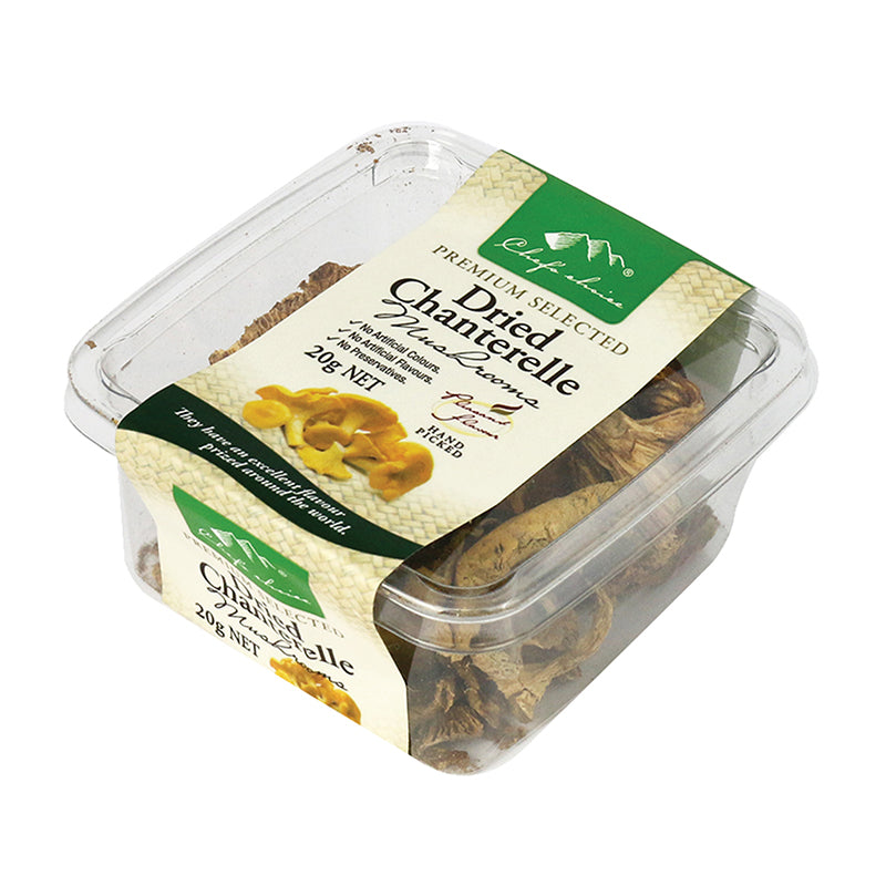 Chef's Choice French Chanterelle Mushrooms 20g