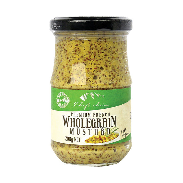 Chef's Choice Premium French Wholegrain Mustard 200g