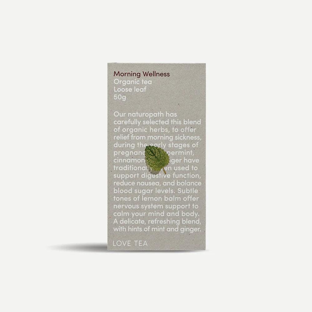 Love Tea Organic Morning Wellness Tea Loose Leaf 50g