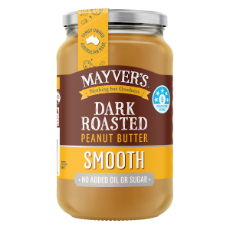 Mayver's Peanut Butter Dark Smooth 375g x6