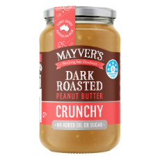 Mayver's Peanut Butter Dark Crunch 375g