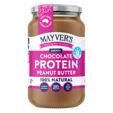Mayver's Peanut Butter Protein PlusChoc 375g x6