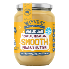 Mayver's Peanut Butter Smooth 750g x6