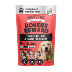 Mayver's Rover's Reward Dogs Peanut Butter Choc Carob Bite 250g