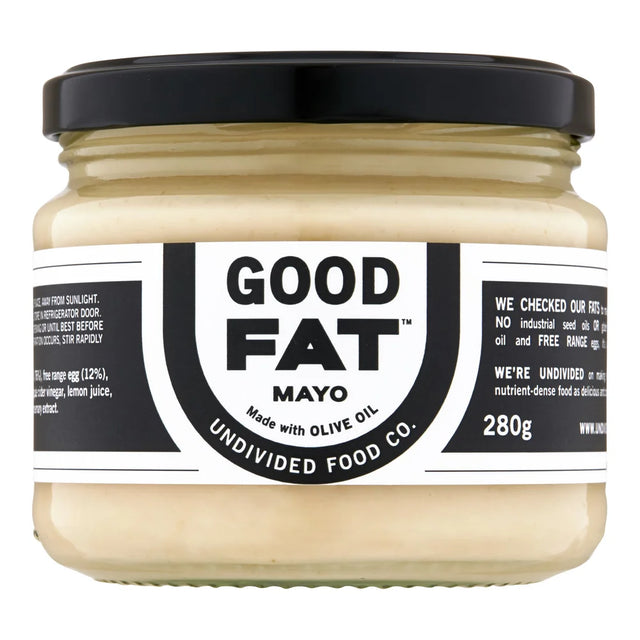 Undivided Food Co Good Fat Mayo 6x280g front