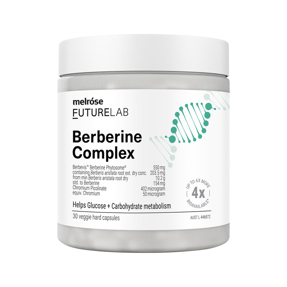 Melrose FutureLab Berberine Complex 30vc Front