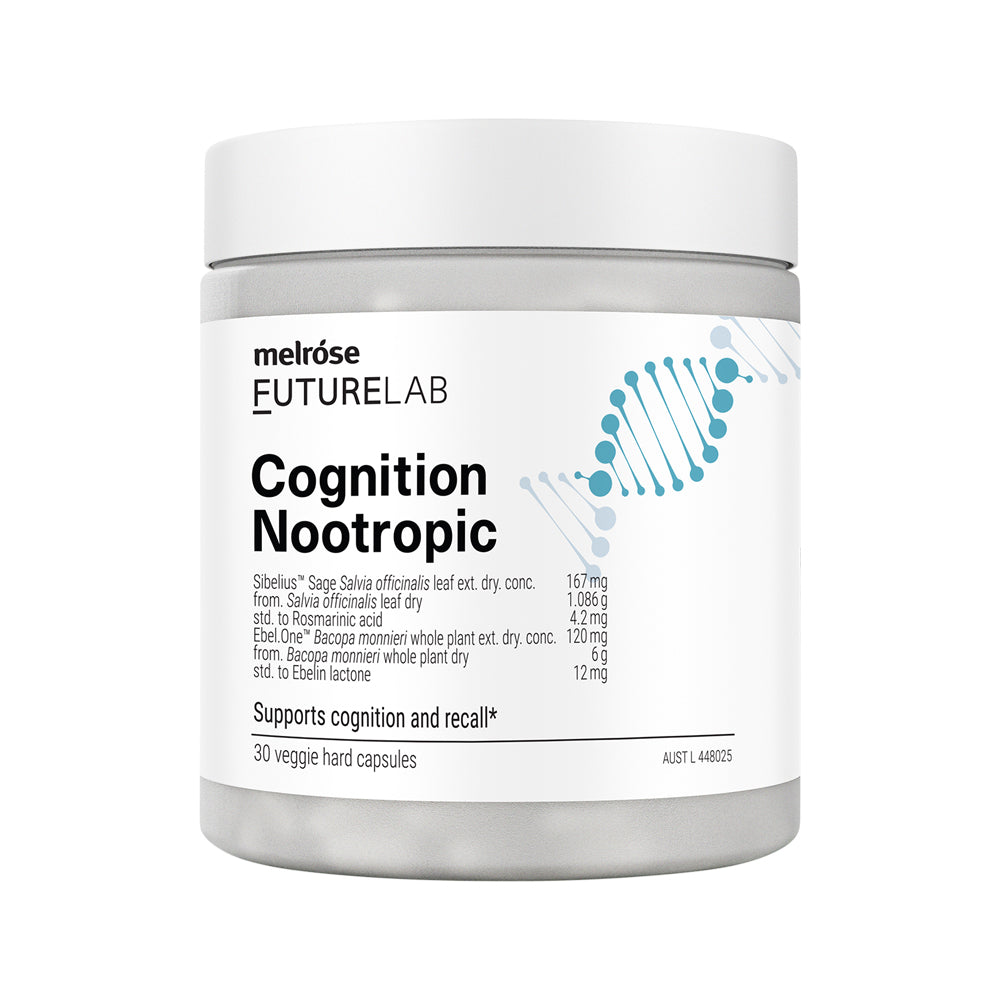 Melrose FutureLab Cognition Nootropic 30vc Front