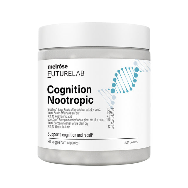 Melrose FutureLab Cognition Nootropic 30vc Front