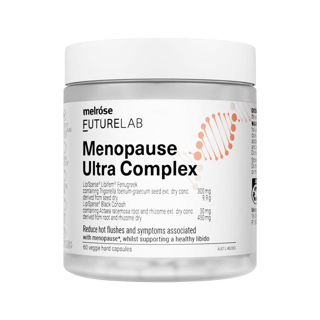 Melrose FutureLab Menopause Ultra Complex 60vc Front