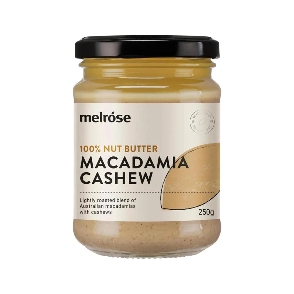 Melrose Natural Macadamia Cashew Nut Butter 250g