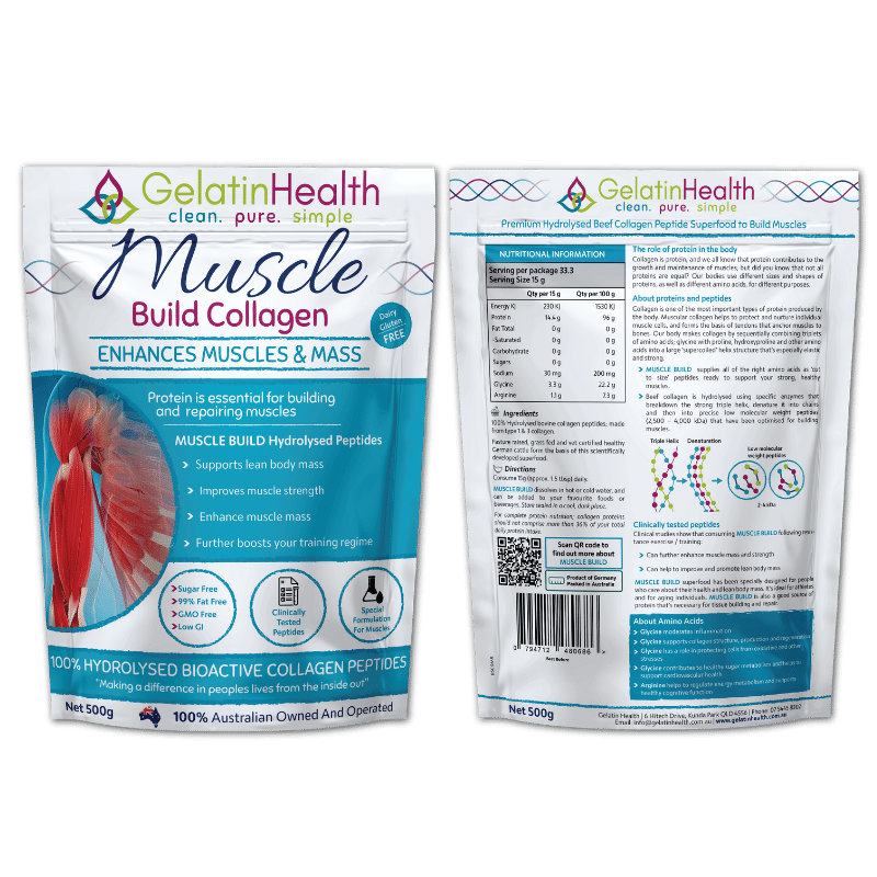 Gelatin Health Collagen Muscle Powder