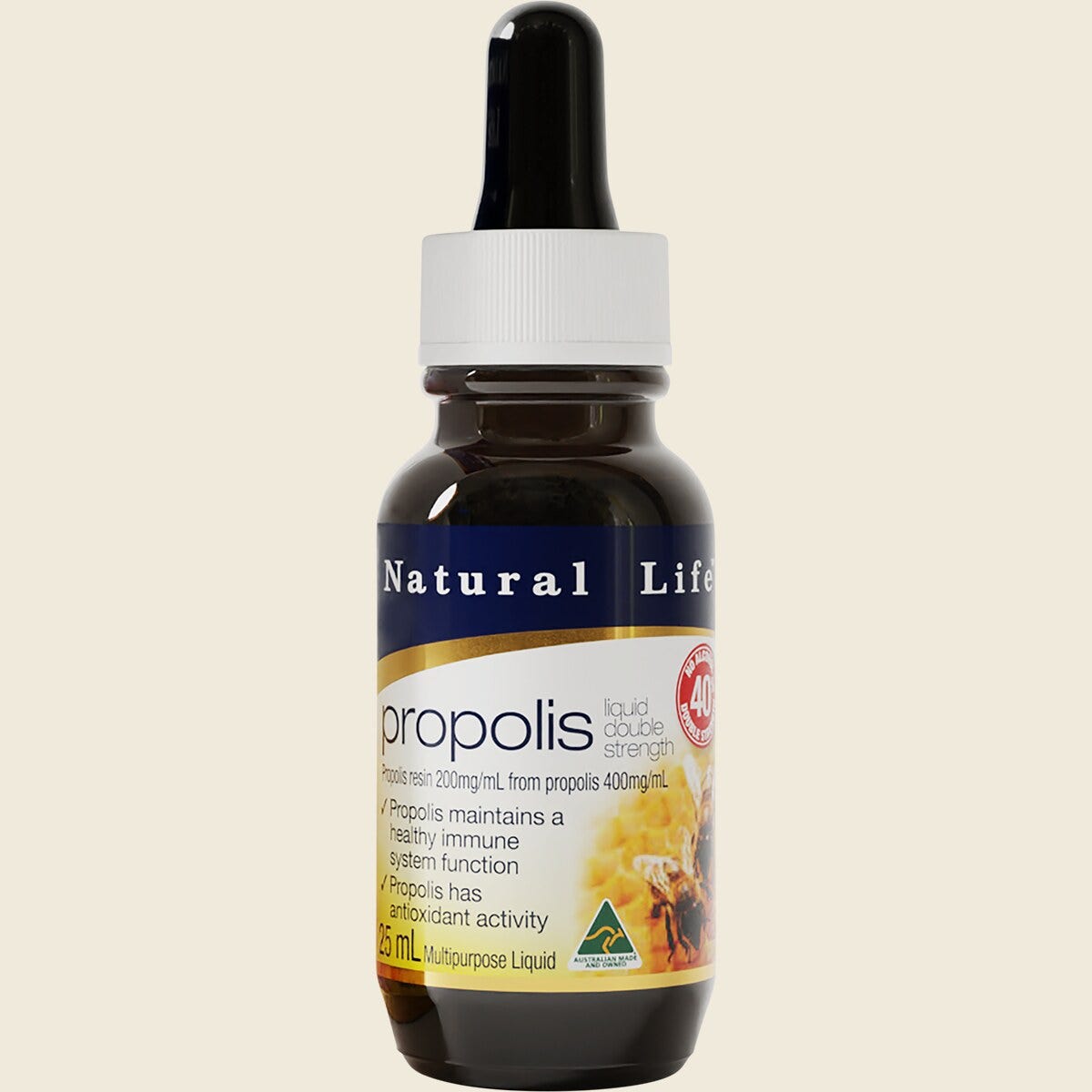 Natural Life Propolis Liquid 40% No Alcohol 25ml