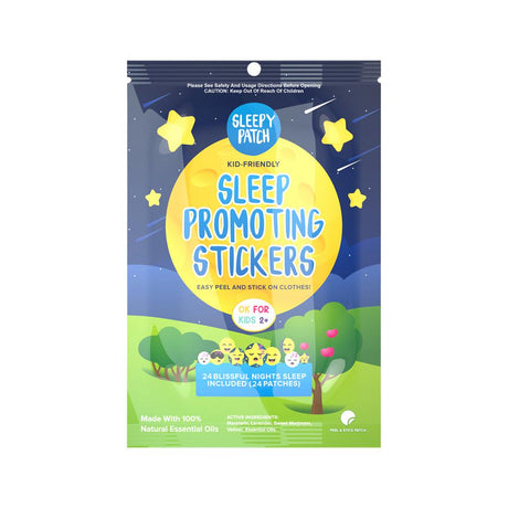 The Natural Patch Co. SleepyPatch Organic Sleep Promoting Stickers x 24 Pack Front