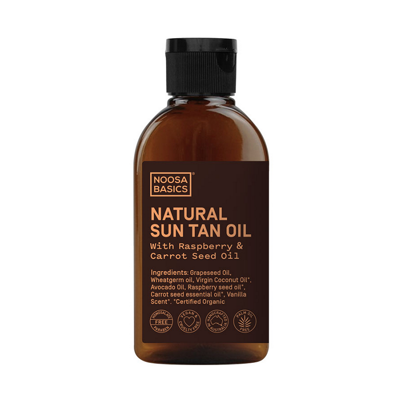 Noosa Basics Natural Sun Tan Oil 125ml