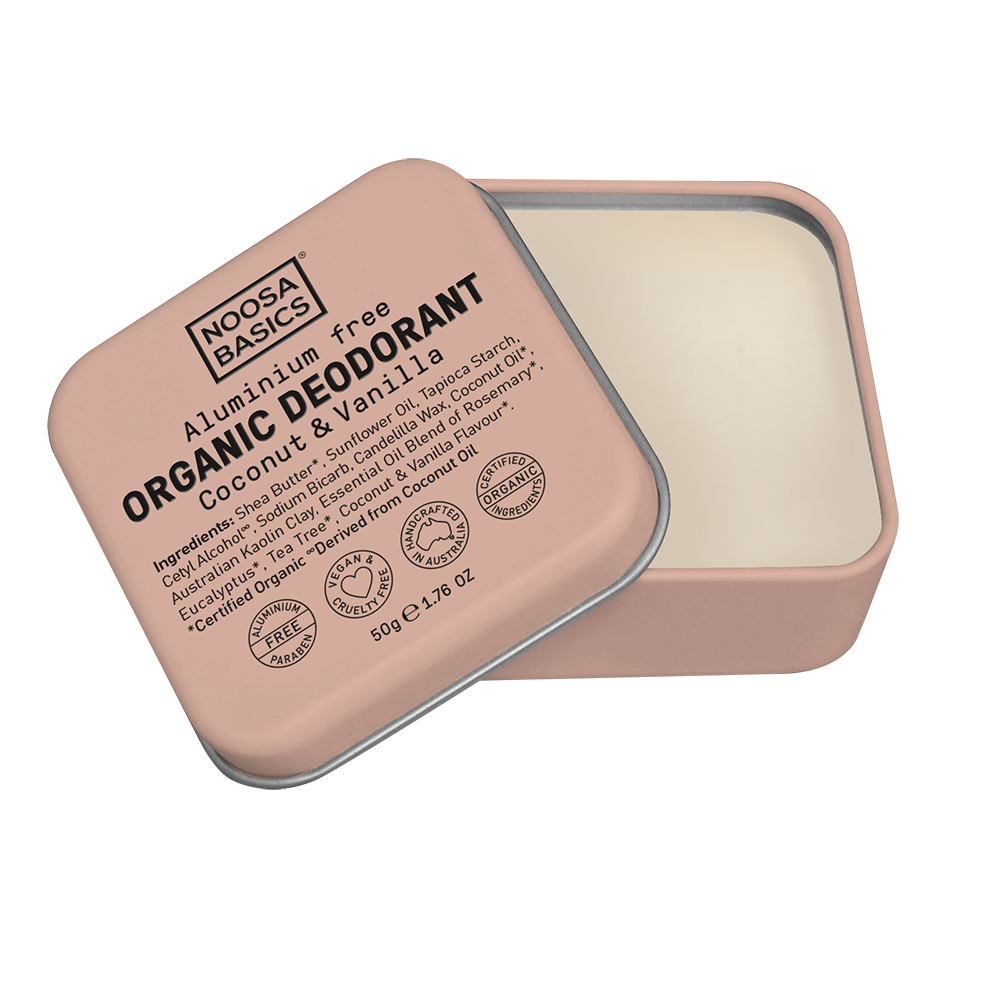 Noosa Basics Deodorant Tin Coconut & Vanilla 50g