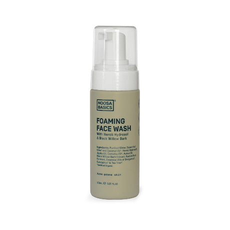 Noosa Basics Foaming Face Wash Neroli Hydrosol & Black Willow Bark (Acne Prone Skin) 150ml