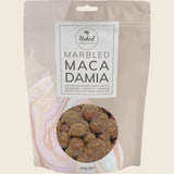 Naked Chocolate Co Marbled Macadamia Milk and White Chocolate 100g