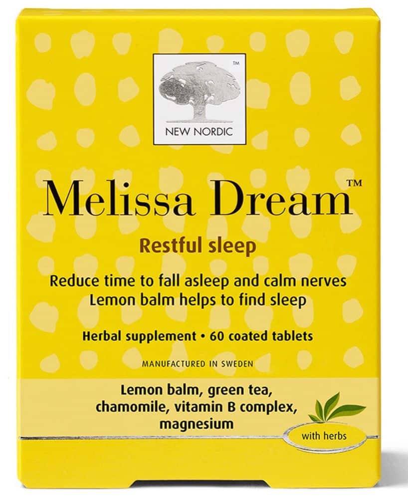 New Nordic Melissa Dream Restful Sleep 60 Tablets