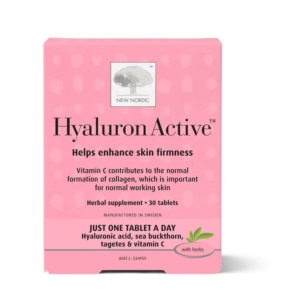 New Nordic Skin Care Hyaluronic Active 30 Tablets