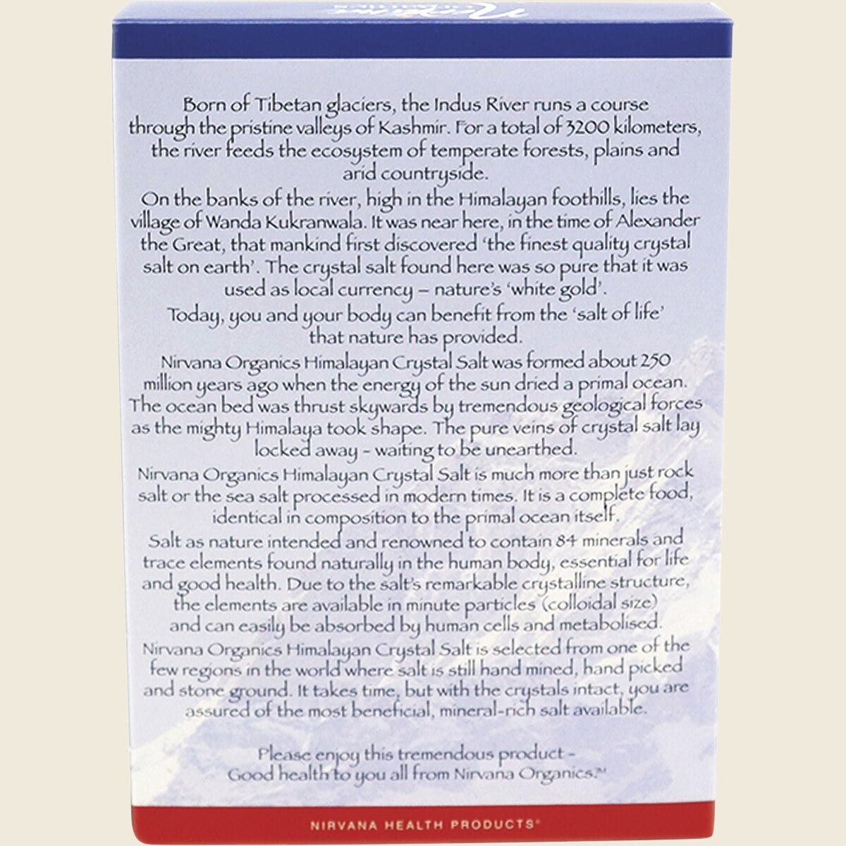 Nirvana Himalayan Salt Stone Ground (Medium) 1kg