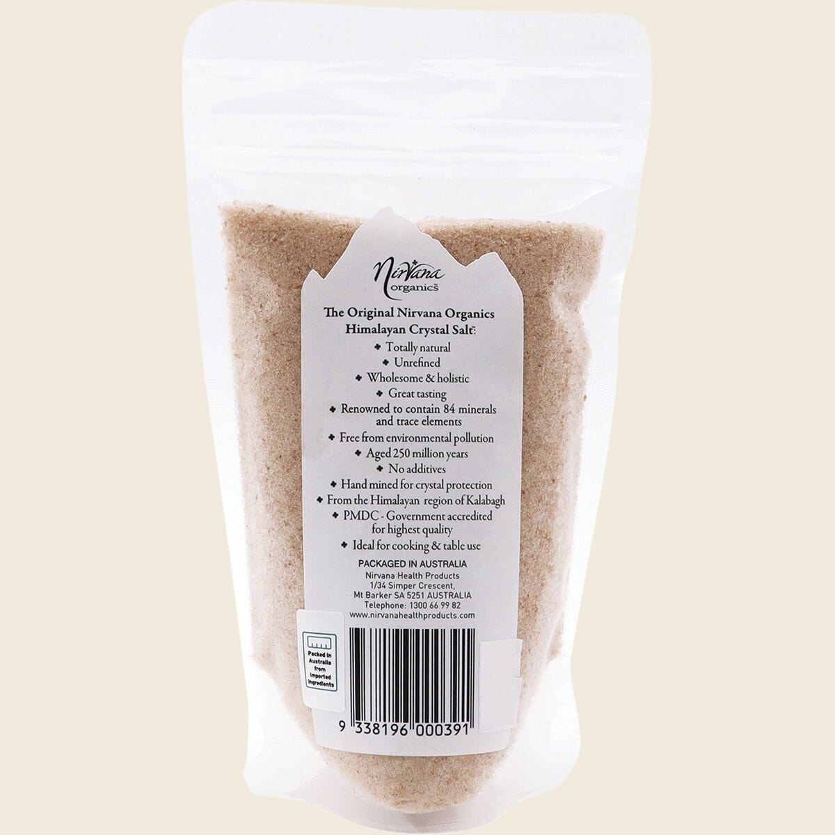 Nirvana Himalayan Salt Stone Ground (Fine) 250g