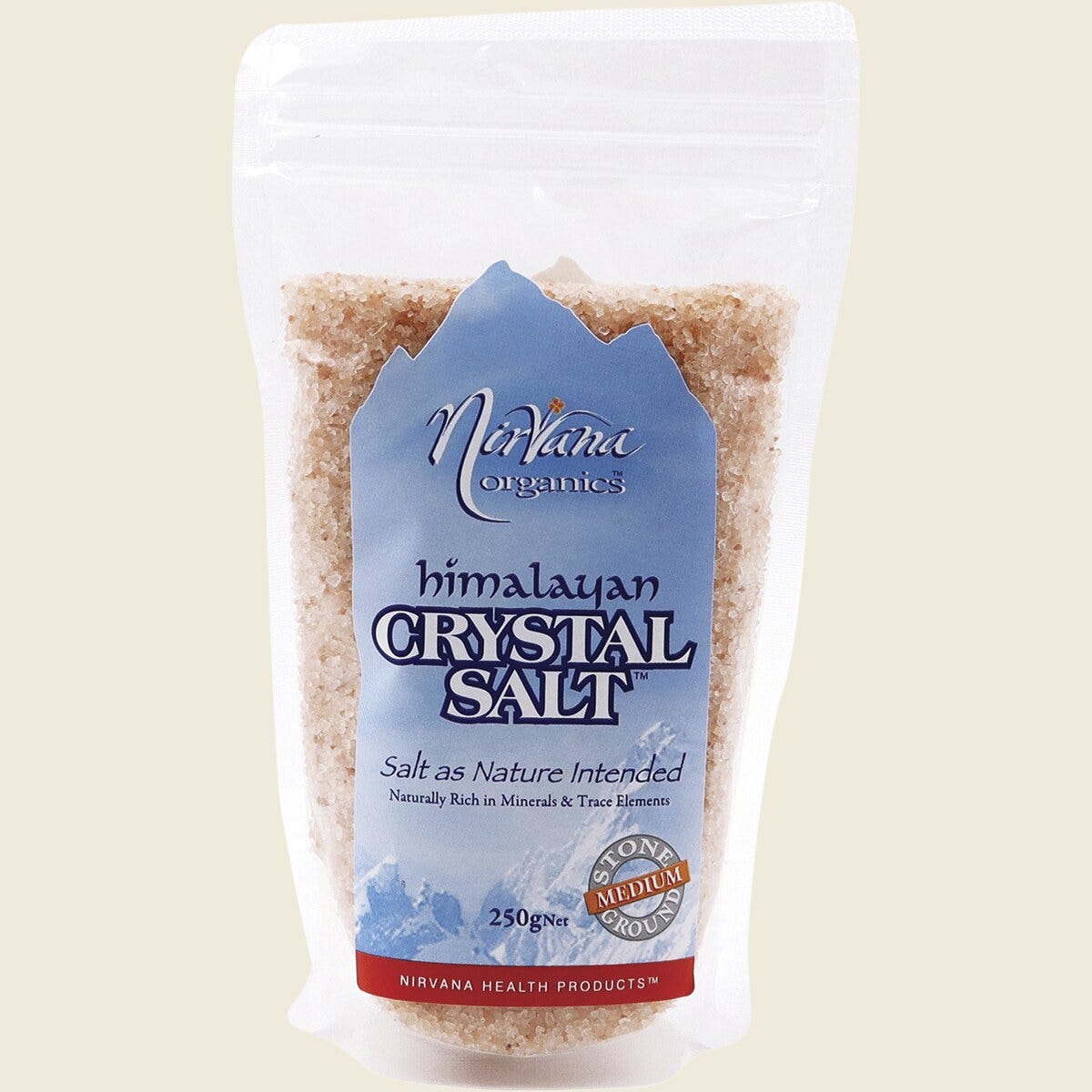 Nirvana Himalayan Salt Stone Ground (Medium) 250g