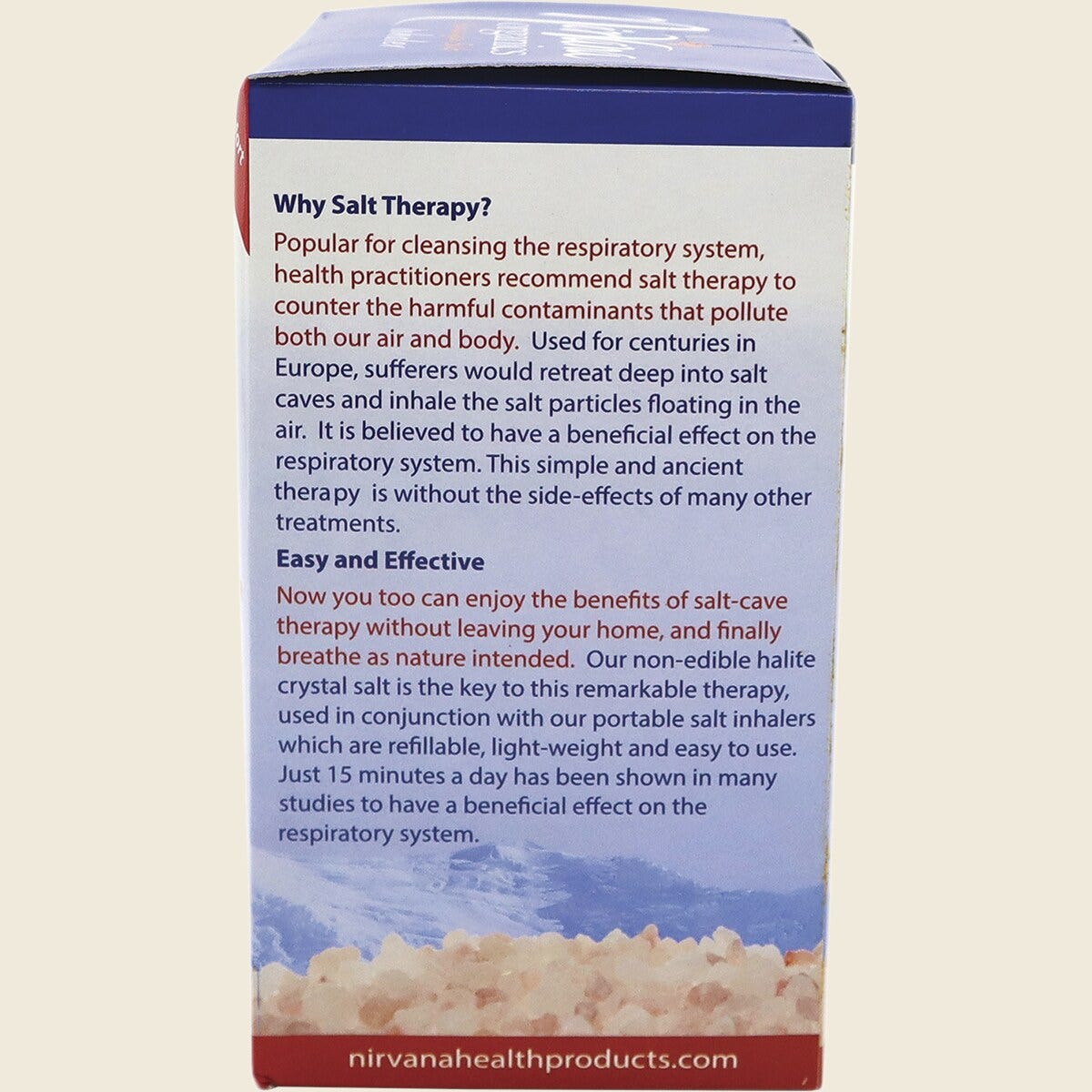 Nirvana Himalayan Salt Inhaler Ceramic