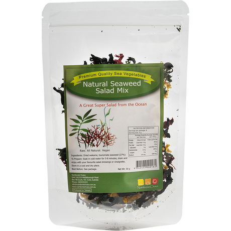 Nutritionist Choice Seaweed Salad Mix 30g – front product packaging