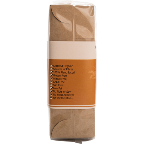 Nutritionist Choice Certified Organic Brown Rice Noodles 180g – left side packaging