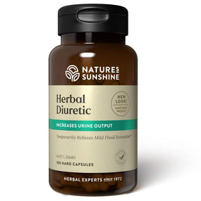 Natures Sunshine Herbal Diuretic 100 Caps Front