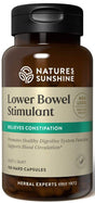 Natures Sunshine Lower Bowel Stimulant Vegecaps 100 Caps Front