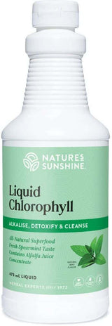 Natures Sunshine Liquid Chlorophyll 473ml Front