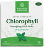 Natures Sunshine Extra Strength Chlorophyll Stick Packs Spearmint 30 to-go packs Front