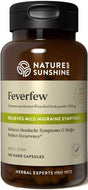 Natures Sunshine Feverfew 340mg 100 Caps Front