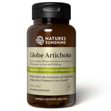 Natures Sunshine Globe Artichoke 6g 90 Caps Front