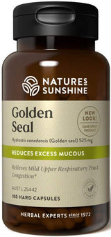 Natures Sunshine Golden Seal 525mg 100 Caps Front