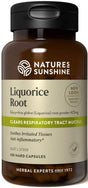 Natures Sunshine Liquorice Root 425mg 100 Caps Front