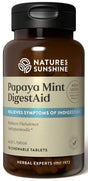 Natures Sunshine Papaya Mint DigestAid 70 Tabs Front