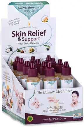 Natures Sunshine Miracell 14.75mL Small Box of 12 Front