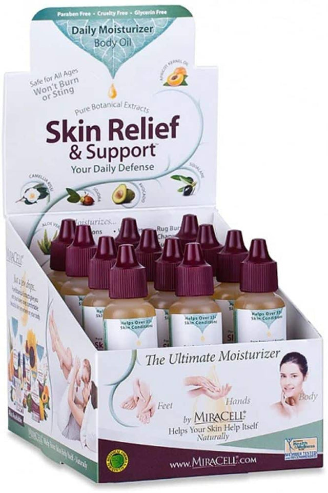 Natures Sunshine Miracell 14.75mL Small Box of 12 Front