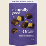 Naturally Good Choc Honeycomb Bites 120g Pack of 6 Front