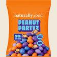 Naturally Good Peanut Partyz 50% Less Sugar 50g – front of pack