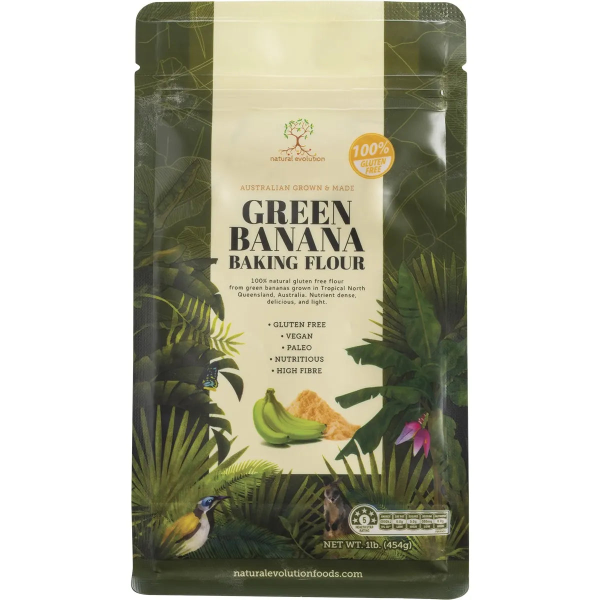Natural Evolution Gluten Free Green Banana Flour