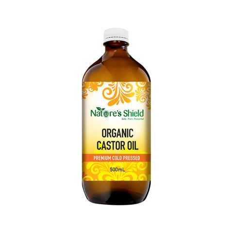 Nature's Shield Organic Castor Oil 500ml
