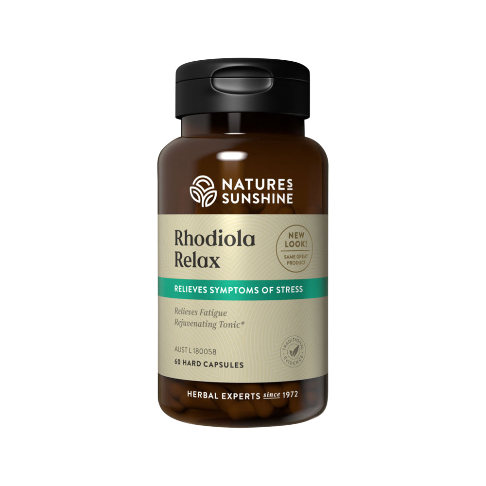Nature's Sunshine Rhodiola Relax 60 Capsules