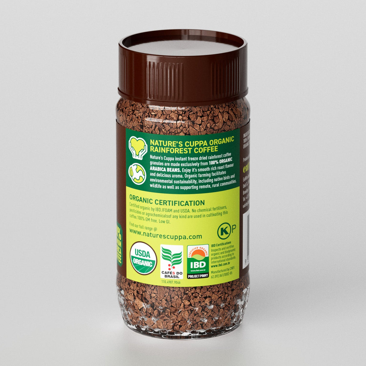 Nature's Cuppa Freeze Dried Instant Coffee 100g